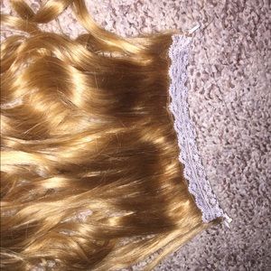 Halo human hair 16” Extensions